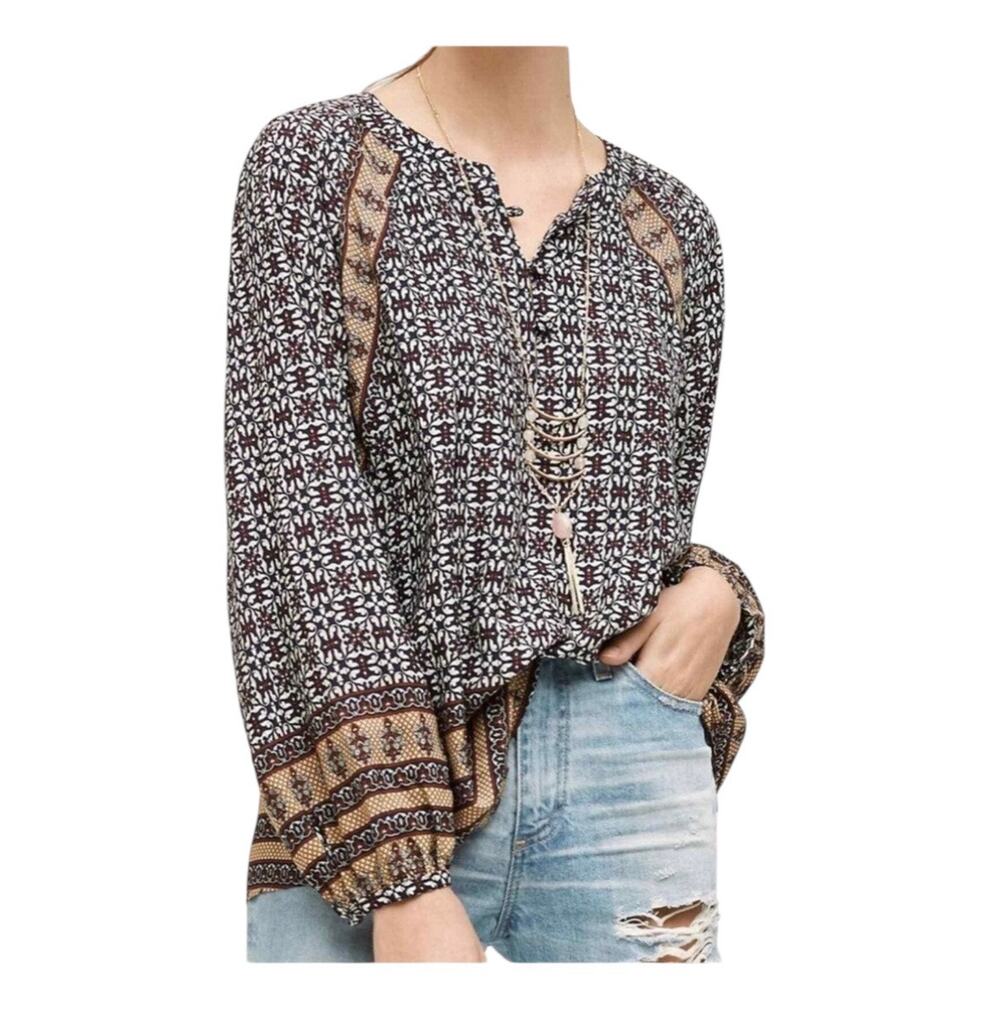 Anthropologie Top Women 11 1 Tylho NWT Small